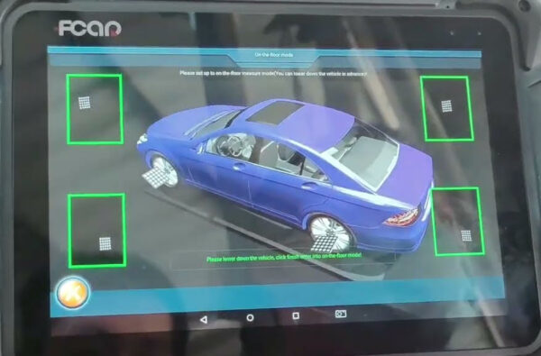 3D-Achsvermessungsgerät für 2-Säulen-Hebebühnen – Bild 11
